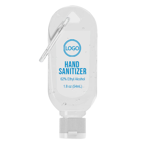 2 oz Hand Sanitizer with Carabiner